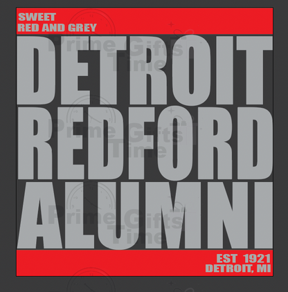 Redford Alumni Limited Edition RED-DMC T-Shirt