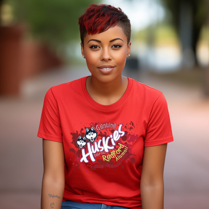 Redford Alumni   RED POP! Huskies T-Shirt